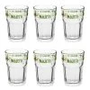 Maisons Du Monde Verres De Bar Verre Imprimé Mojito - Lot De 6