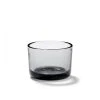 Serax Verres à Eau Verre Tumbler Large Gris Fumé D6,5cm