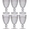 Wadiga Verres à Vin 33cl - Lot De 6