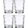 Wadiga Verres à Eau Verres Cercles 40cl - Lot De 4